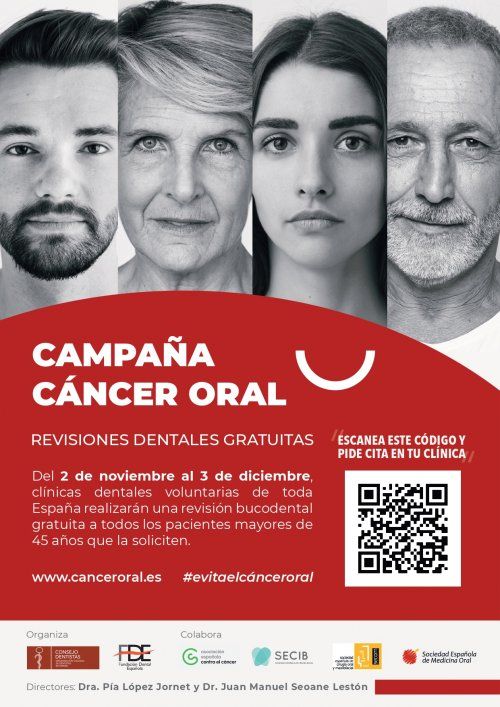 Revisiones gratuitas para prevenir el cáncer oral