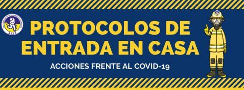 Protocolo al entrar en casa   COVID 19