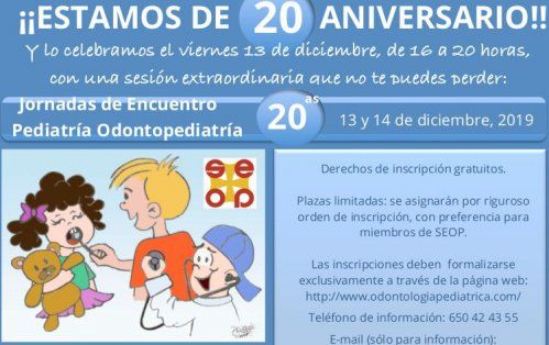 Jornadas Pediátricas Odontopediátricas SEOP