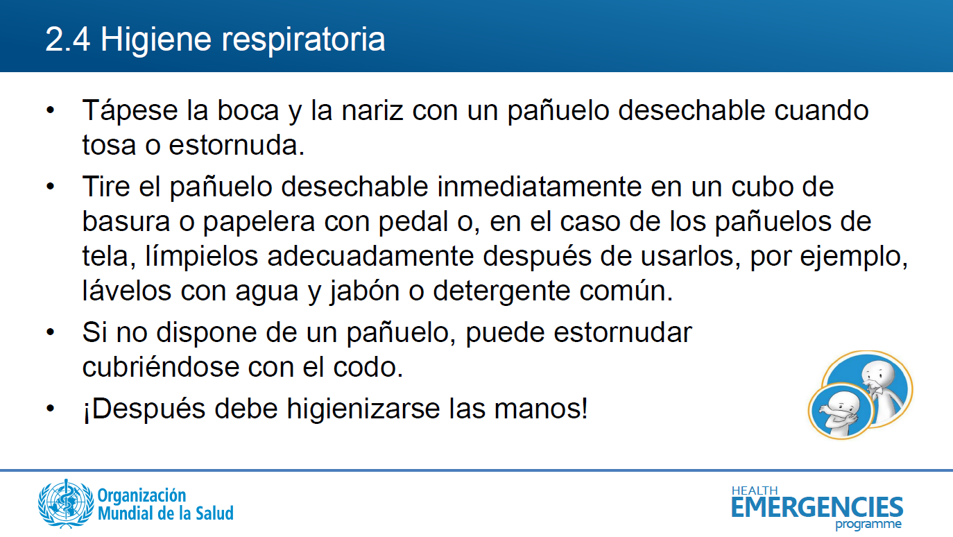 Higiene respiratoria